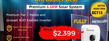6.6 kw solar system Wetherill Park Solar Power Systems Installation