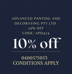 10% off Greenacre Painters