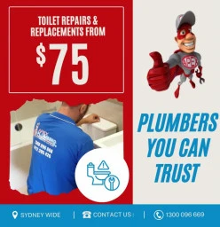 Toilet Repairs &amp; Replacements Lidcombe Emergency Plumbers