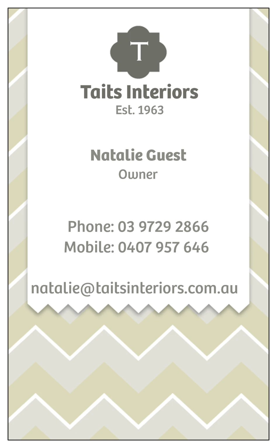 Taits Interiors - Curtains & Blinds